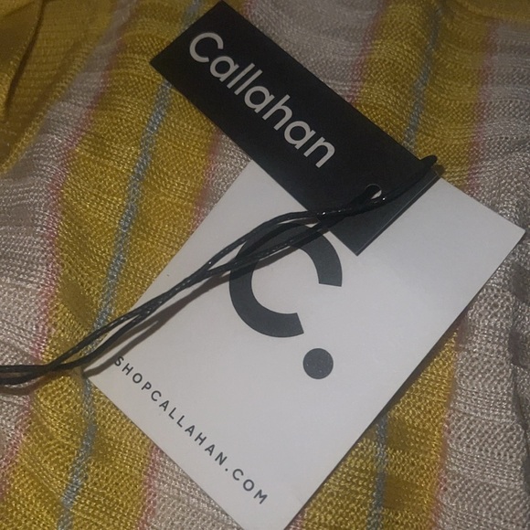 🔵CLEARANCE🔵Revolve/Callahan Knitwear Ronnie Halter Top in Mango Multi NEW/NWT! - Picture 7 of 7